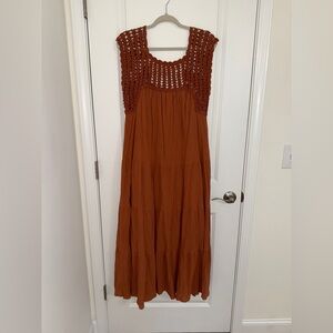 ASOS Rust Maxi Dress